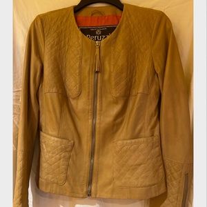 Quilted Soft Leather Jacket